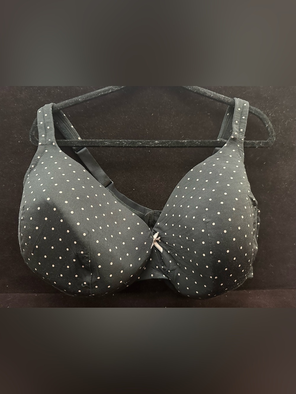 Cacique Polka Dots Bra 44G